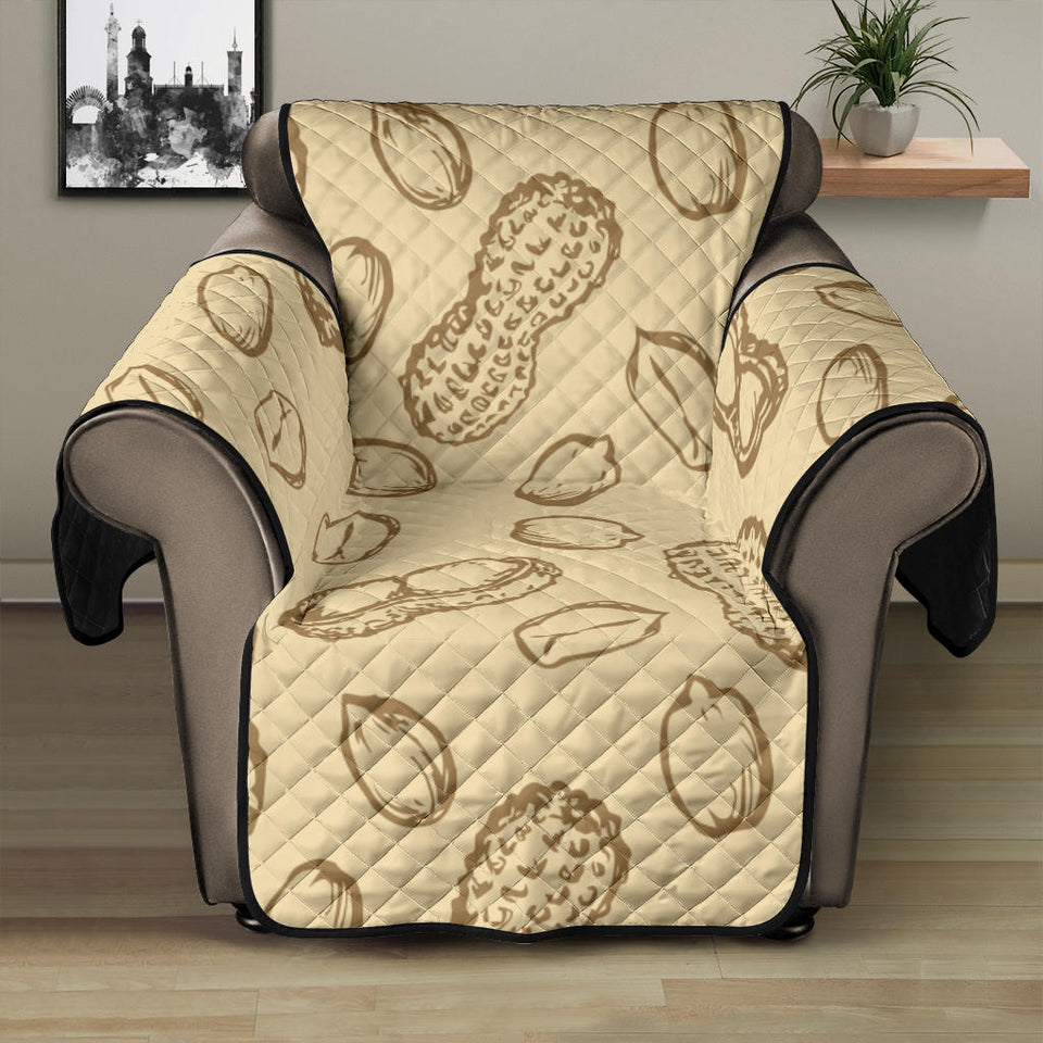 hand drawn peanuts pattern Recliner Cover Protector