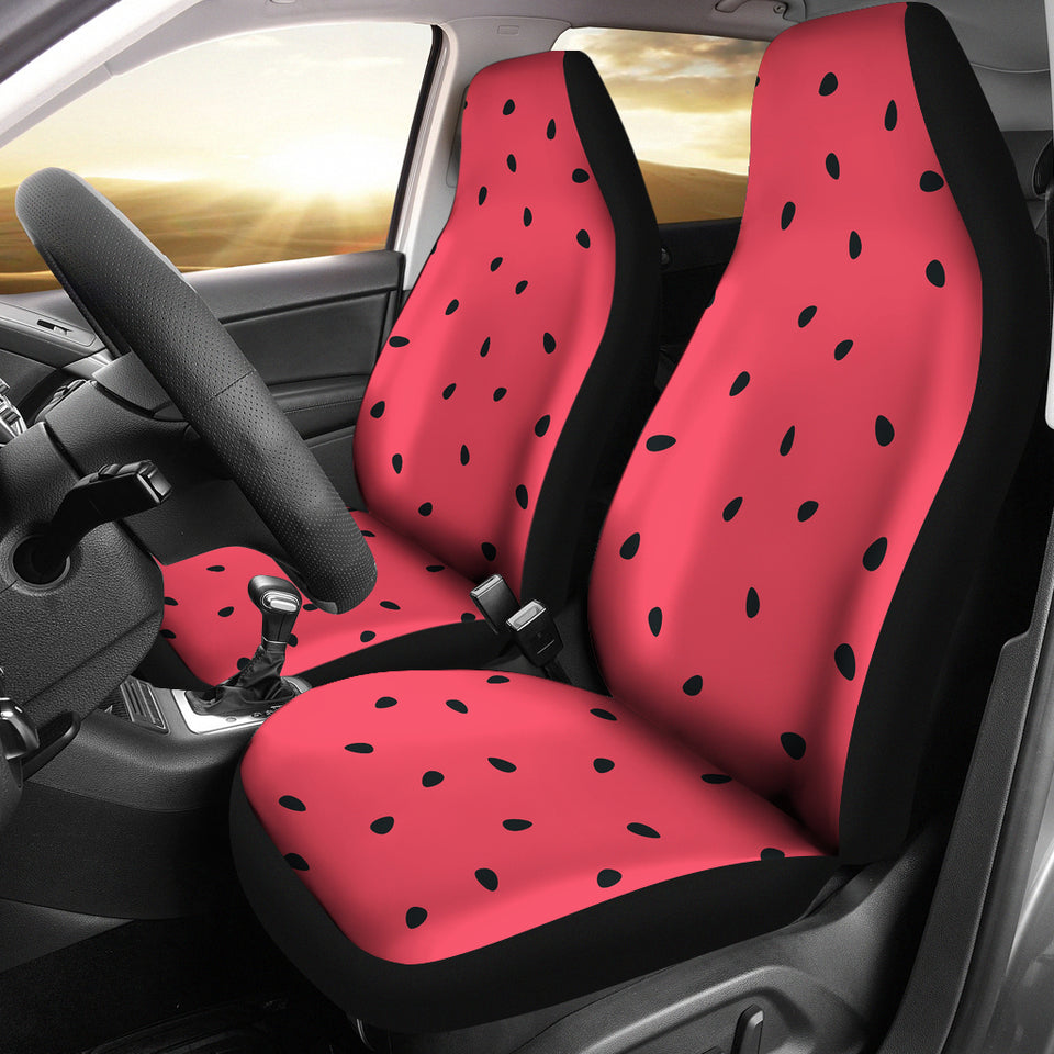 Watermelon Texture Background  Universal Fit Car Seat Covers