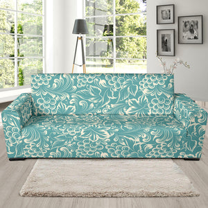 Classic Hand Drawn Grape Pattern Sofa Slipcover