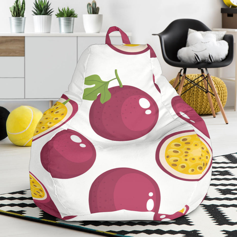 Passion Fruit Design Pattern Bean Bag Cover