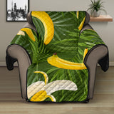Banana Palm Leaves pattern Recliner Cover Protector