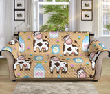 Cow bottle of milk pattern Sofa Cover Protector