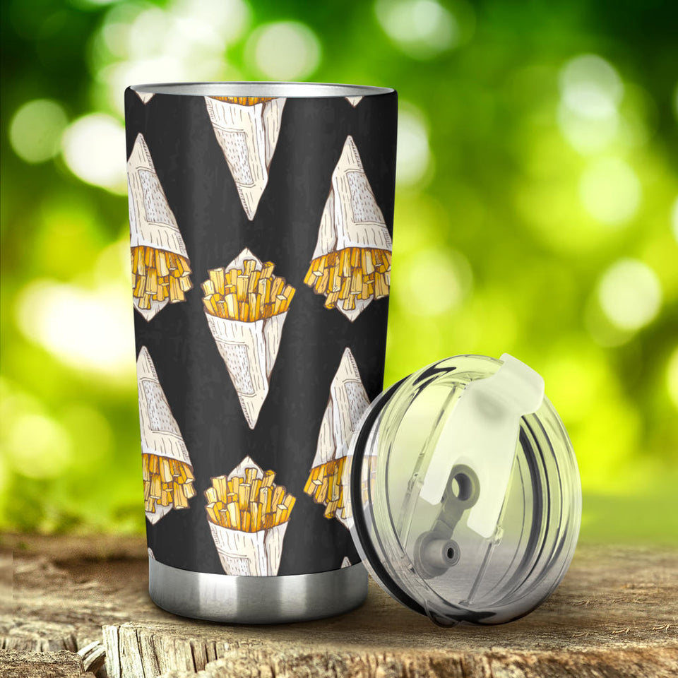 French Fries Dark Background Tumbler