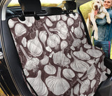 Garlic Bulb Dark Background Dog Car Seat Covers