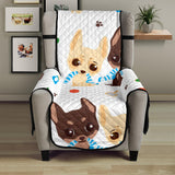 Cute Chihuahua dog pattern Chair Cover Protector