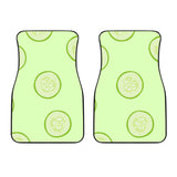 Cucumber Pattern Front Car Mats
