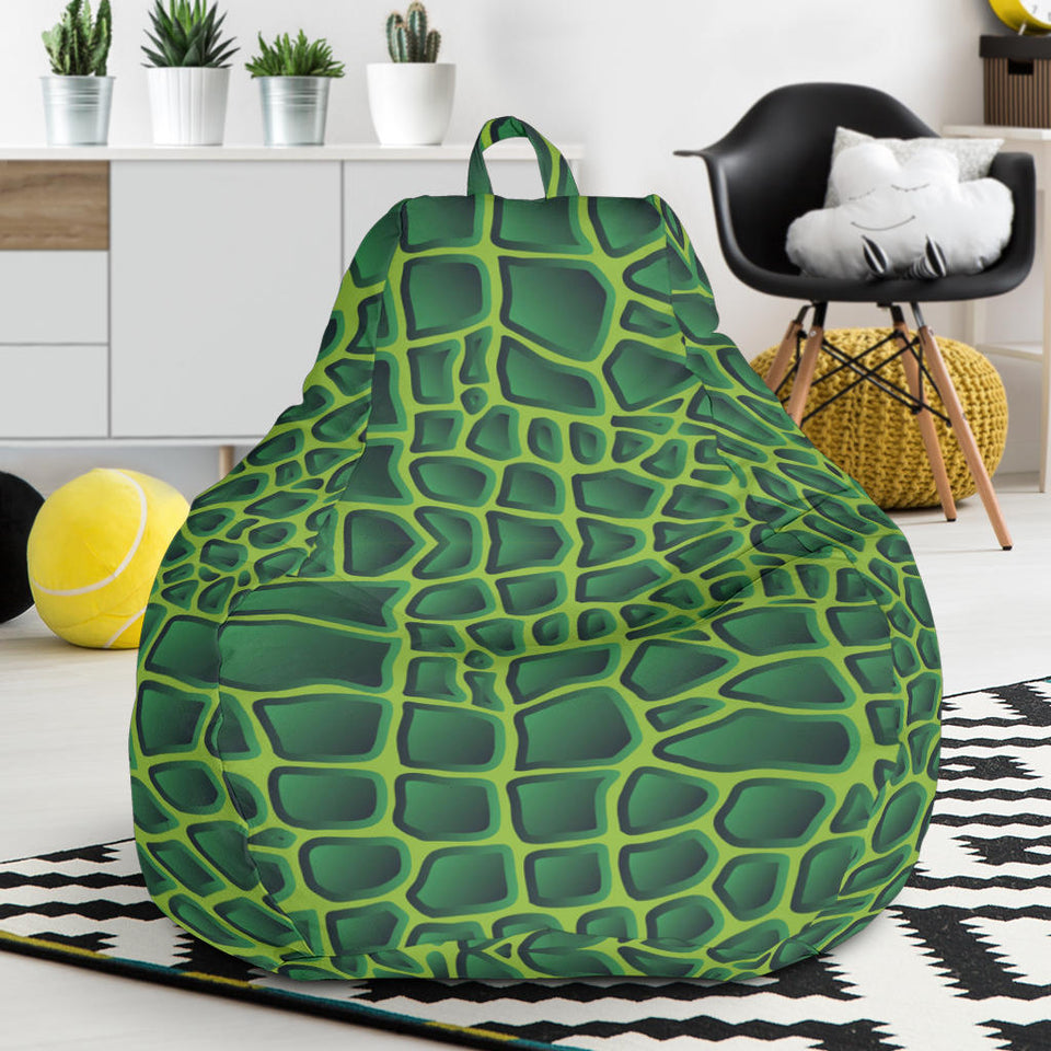 Crocodile Skin Printed Bean Bag Cover