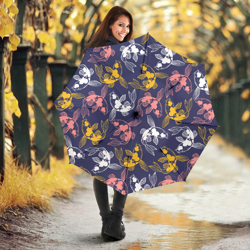 Koi Fish Carp Fish Pattern Umbrella
