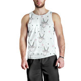 Cute goat design pattern Men Tank Top