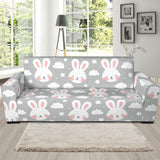 Rabbit Cloud Pattern Sofa Slipcover