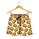 Hamburger Pattern Print Design 03 Women Shorts