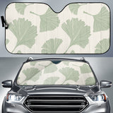 Ginkgo Leaves Pattern Car Sun Shade