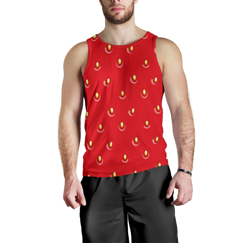 strawberry texture skin pattern Men Tank Top