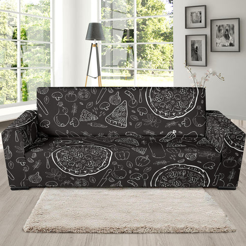 Pizza Pattern  Sofa Slipcover