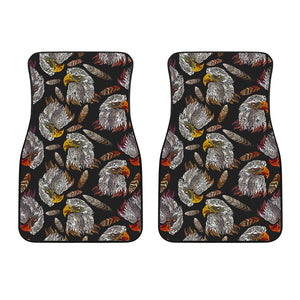 Eagle Pattern Print Design 05 Front Car Mats