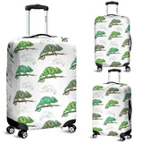 Chameleon Lizard Pattern Luggage Covers