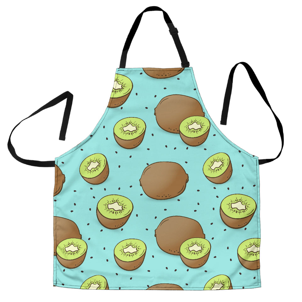 Kiwi Blue Background Adjustable Apron