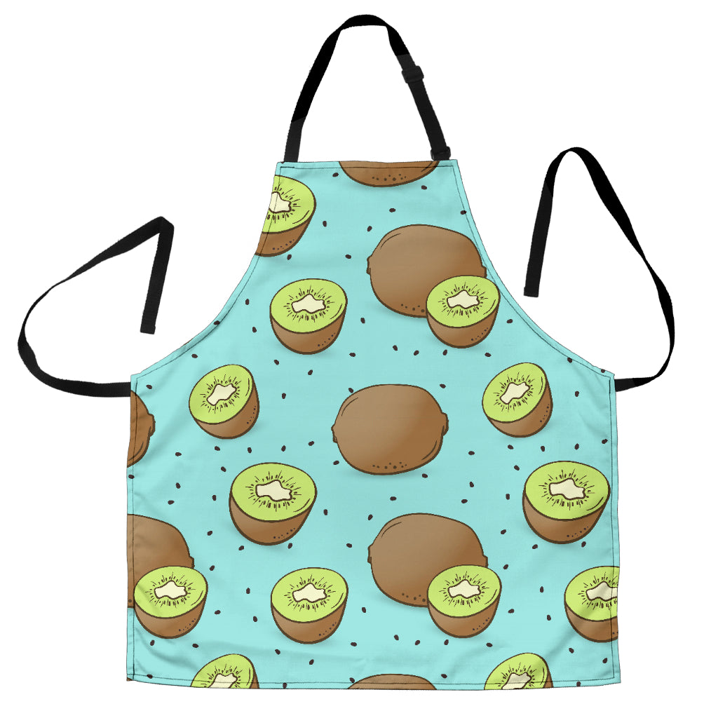 Kiwi Blue Background Adjustable Apron