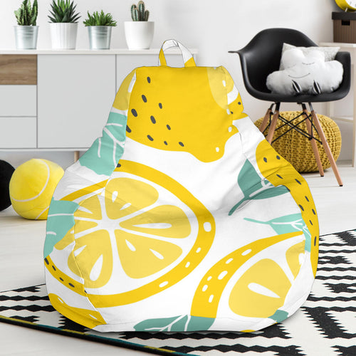 Lemon Design Pattern Bean Bag Cover