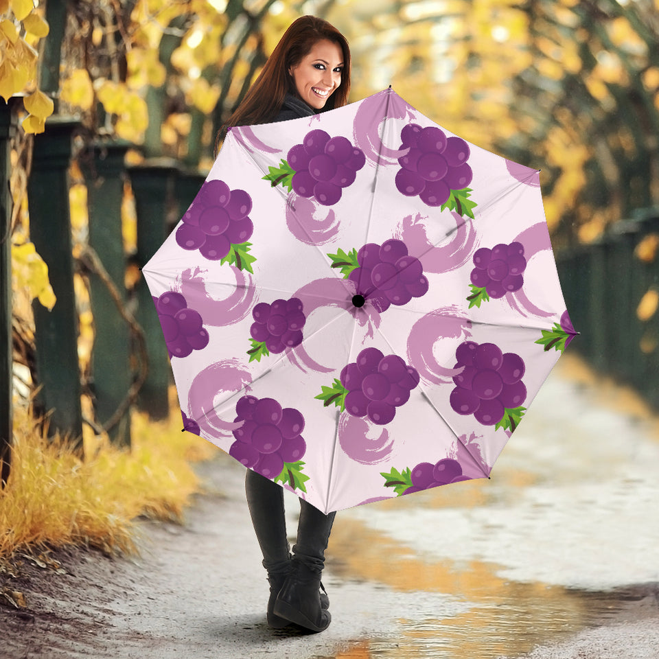 Cute Grape Pattern Umbrella