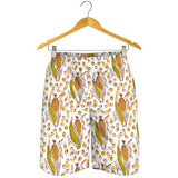 Corn Pattern Print Design 02 Men Shorts
