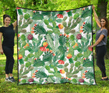 Cactus Design Pattern Copy Premium Quilt
