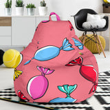 Colorful Wrapped Candy Pattern Bean Bag Cover