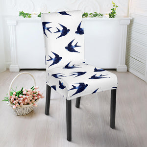 Swallow Pattern Print Design 03 Dining Chair Slipcover