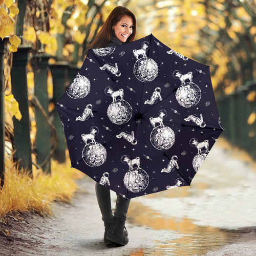 Chihuahua Space Helmet Astronaut Pattern Umbrella