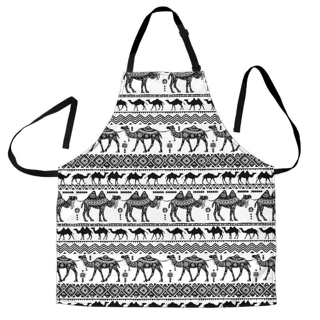 Camel Polynesian Tribal Pattern Adjustable Apron