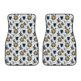Lion Pattern Print Design 05 Front Car Mats