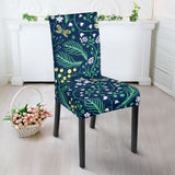 Butterfly Leaves Pattern Dining Chair Slipcover