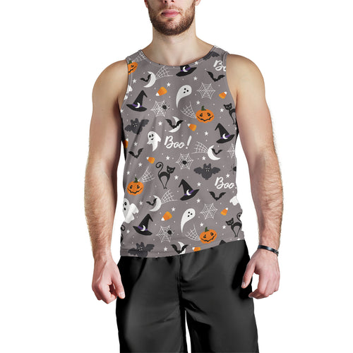 Halloween design pattern Men Tank Top