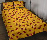 Passion fruit texture Quilt Bed Set
