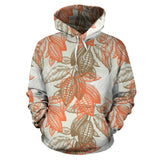Cocoa Beans Cocoa Tree Pattern Men Women Pullover Hoodie