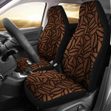 Coffee Bean Pattern Universal Fit Car Seat Covers
