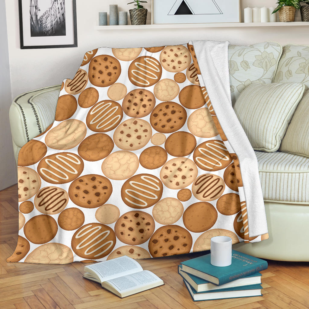 Various Cookie Pattern Premium Blanket