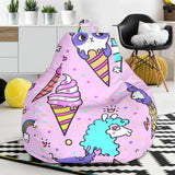 Cute Ice Cream Cone Animal Pattern Bean Bag Cover