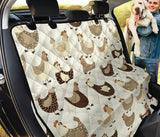 Cute Rooster Chicken Cock Dog Car Seat Covers