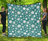 Vintage Star Pattern Premium Quilt