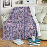 Indian Batik Style Pattern Premium Blanket