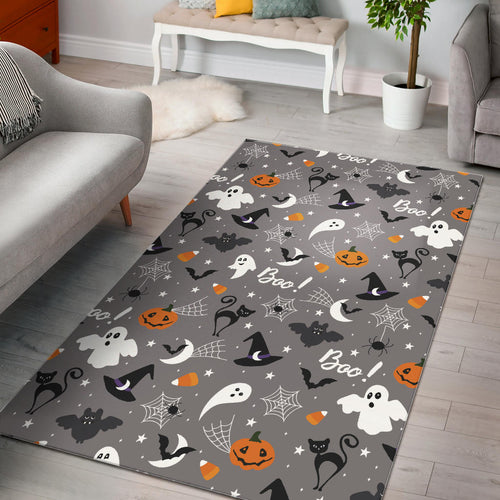 Halloween Design Pattern Area Rug