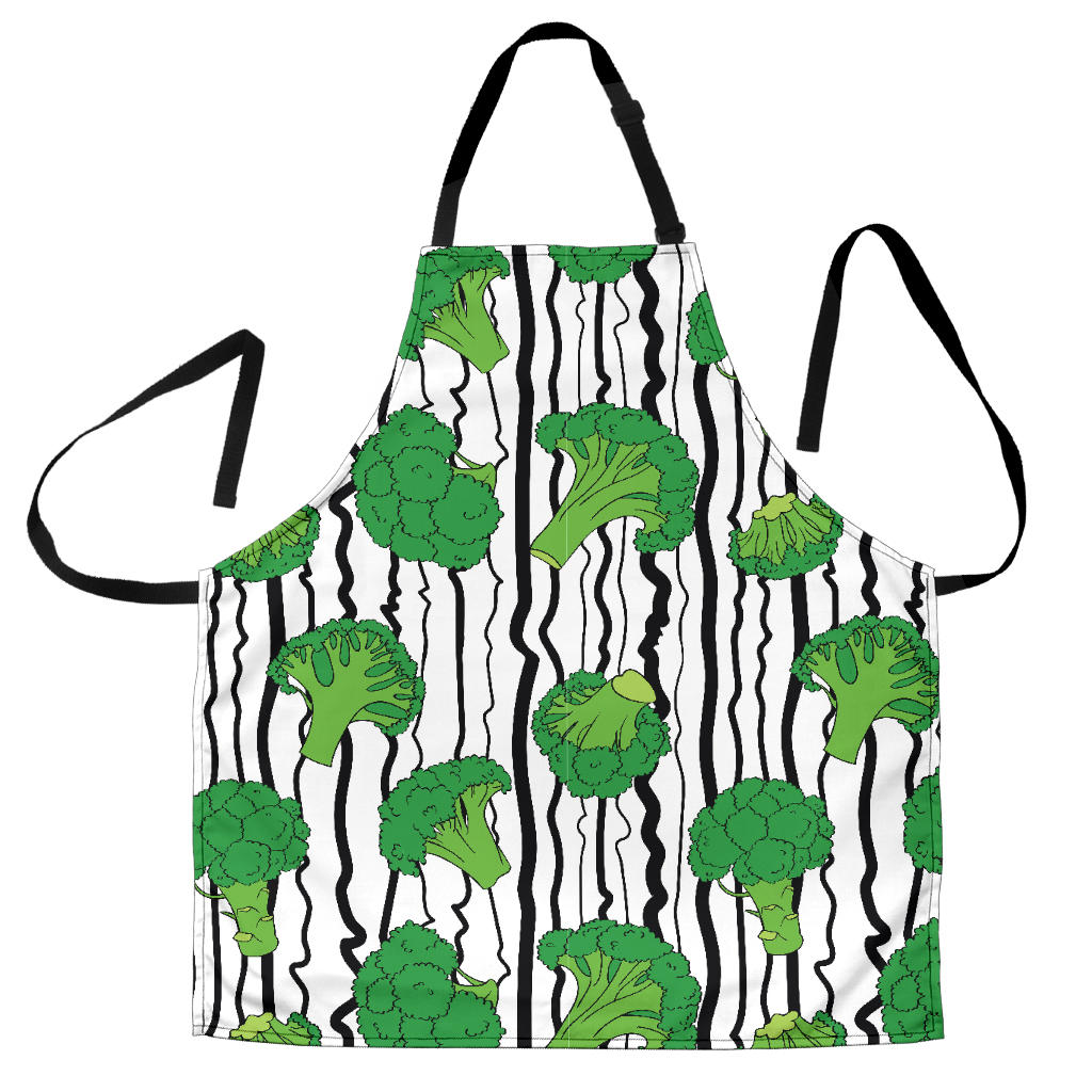 Cool Broccoli Pattern Adjustable Apron