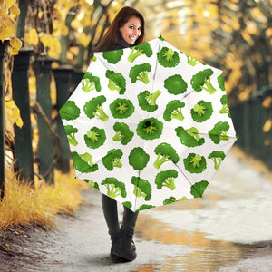 Cute Broccoli Pattern Umbrella
