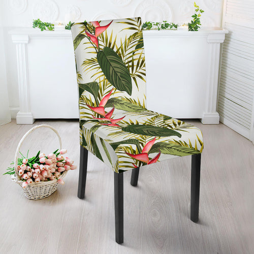 Heliconia Pattern Dining Chair Slipcover