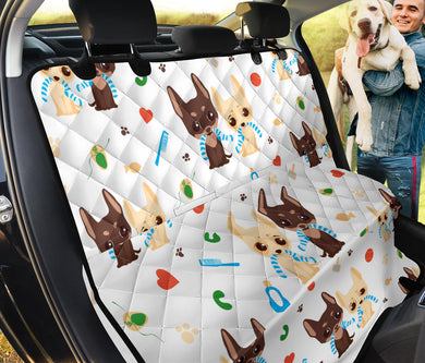 Cute Chihuahua Dog Pattern Dog Car Seat Covers