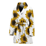 Sunflowers Design Pattern Women'S Bathrobe