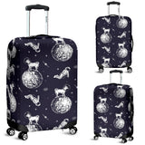Chihuahua Space Helmet Astronaut Pattern Luggage Covers