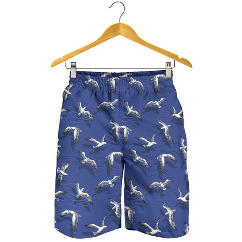 Seagull Pattern Print Design 03 Men Shorts