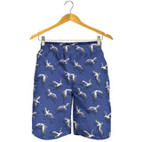 Seagull Pattern Print Design 03 Men Shorts